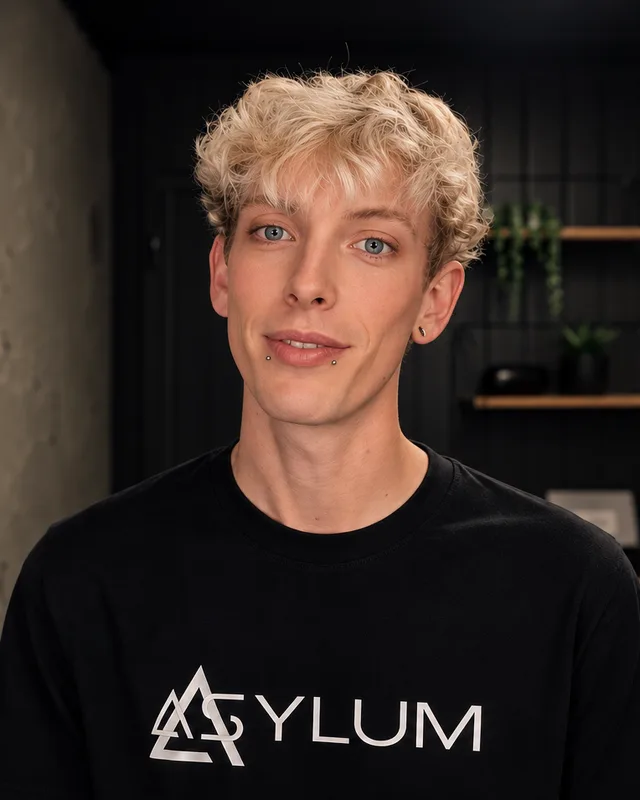 Chris, co-founder and lead technician at Asylum
