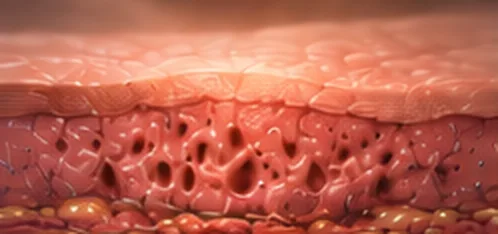 Illustration of step 4: Cleaner pores